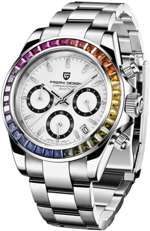 Pagani Design Montres Automatiques Homme  Diamant Arc-en-ciel