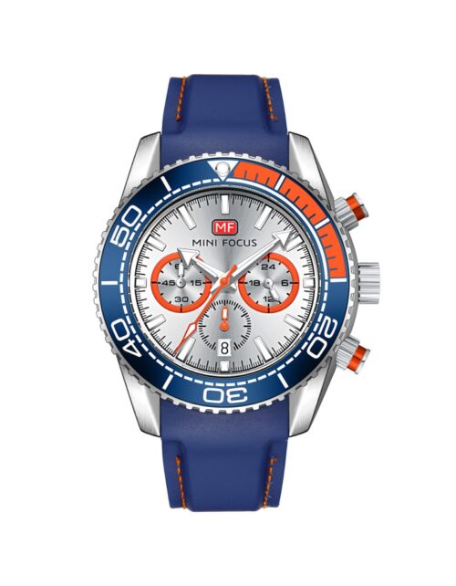 MINI FOCUS-Montre de sport en silicone pour homme