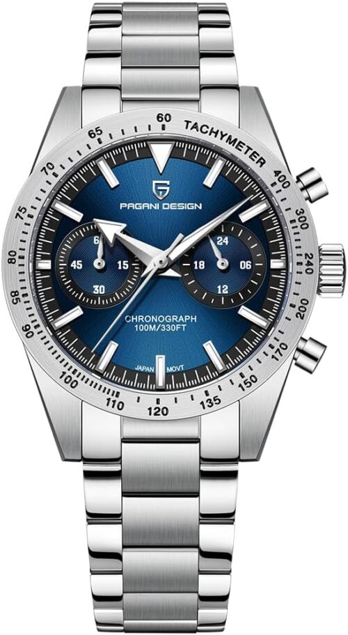 Pagani Design Montre à Quartz pour Homme avec chronographe