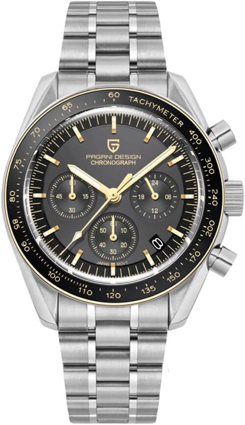 Pagani Design Montre à Quartz pour Homme avec chronographe