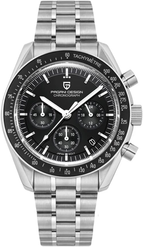 Pagani Design Montre à Quartz pour Homme avec chronographe